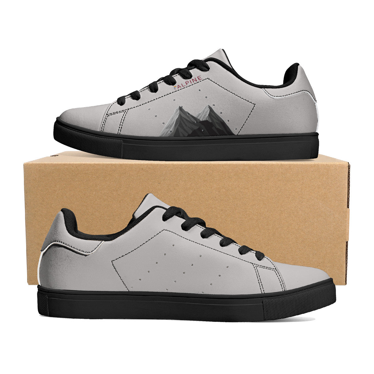 Alpine Wear Mountain side-white/grey