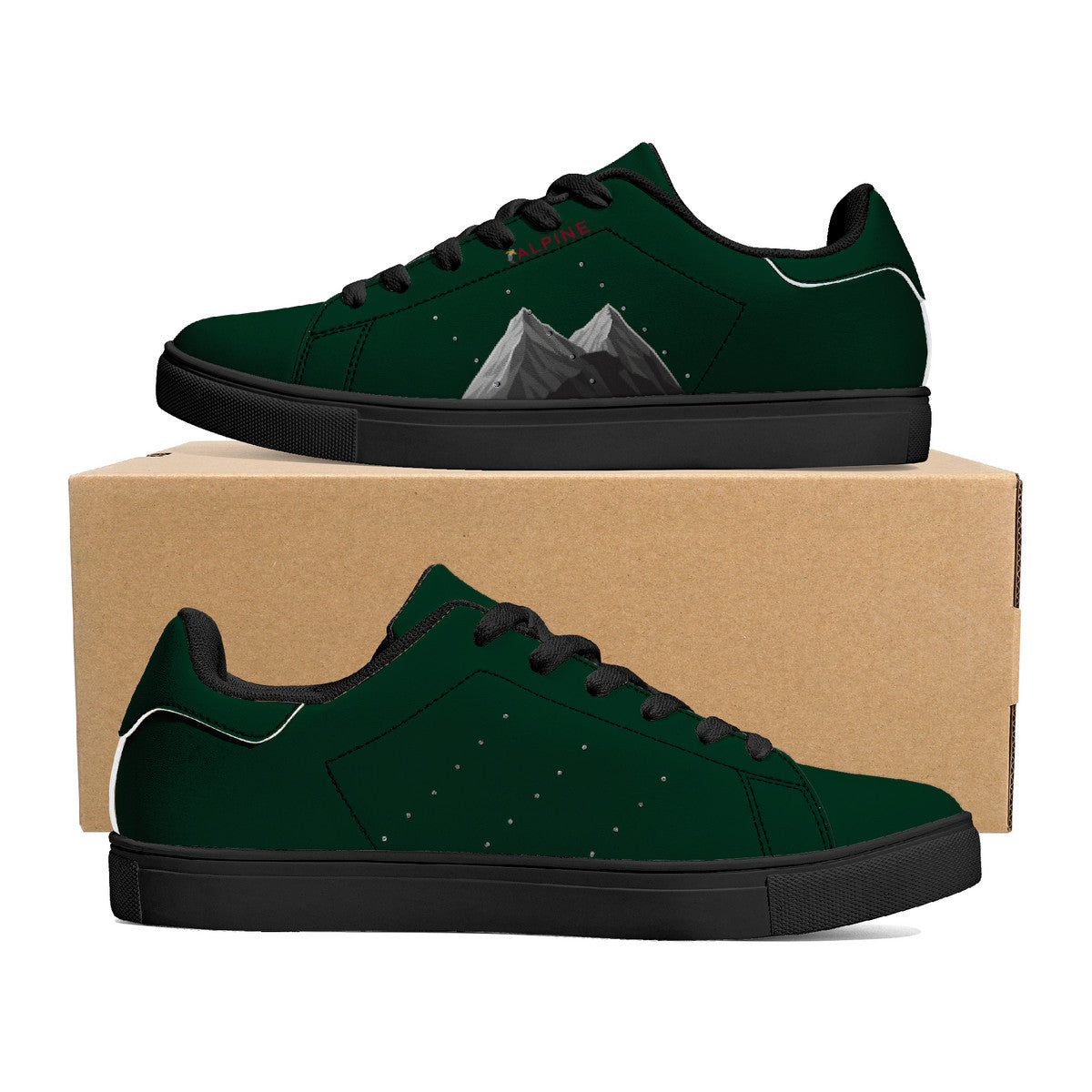 Alpine Wear Mountain side- dark green